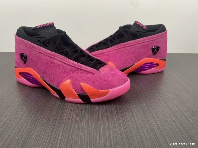 Low Jordan Shocking 14 Retro (W) DH4121-600 Pink 0607